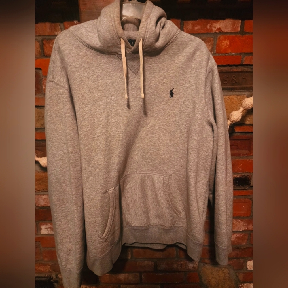 Polo Heavy Hooded Sweatshirt XL Grey